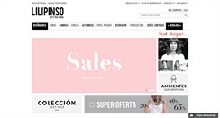 Desktop Screenshot of lilipinso.es