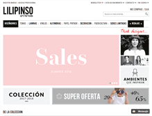 Tablet Screenshot of lilipinso.es